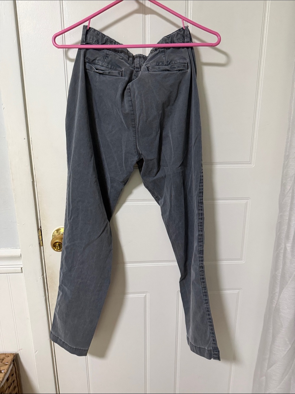 GAP Men's Gray Chinos - Washed Slate - Picture 3 of 3